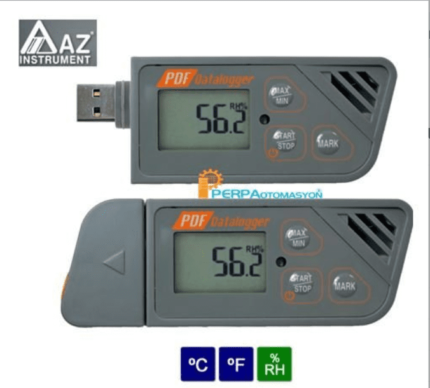 AZ INSTRUMENT AZ 88161 İç Dış Sıcaklık Kayıt Cihazı Datalogger