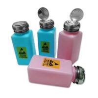 Antistatik ESD Sıvı Dağıtıcı Plastik Pompalı Şişe Dispenser 250 ml