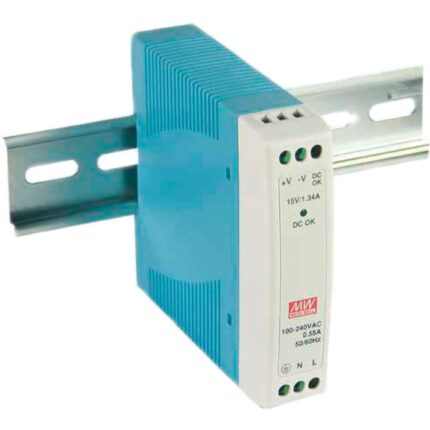 MEANWELL MDR 10 15 Ray Montaj Güç Kaynağı