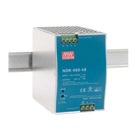 MEANWELL NDR 480 48 Ray Montaj Güç Kaynağı