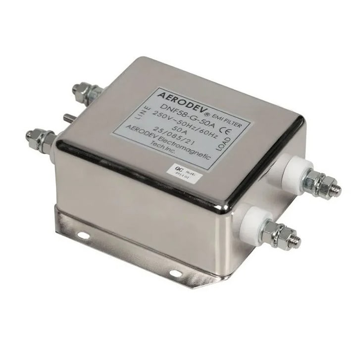 AERODEV-Sebeke-Emi-Filtresi-DNF58-G-50A-enkaotomasyon AERODEV Şebeke Emi Filtresi DNF58-G-50A