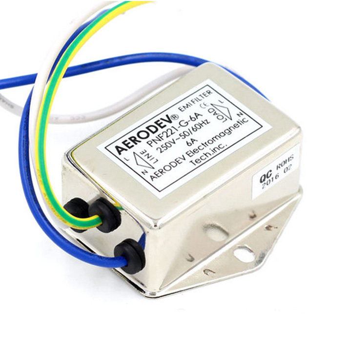 AERODEV-Sebeke-Emi-Filtresi-PNF221-G-6A-Kablolu-Kulakli-enkaotomasyon AERODEV Şebeke Emi Filtresi PNF221-G-6A Kablolu Kulaklı