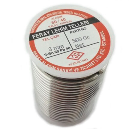 Feray 60/40 3 mm 500 gr Lehim Teli