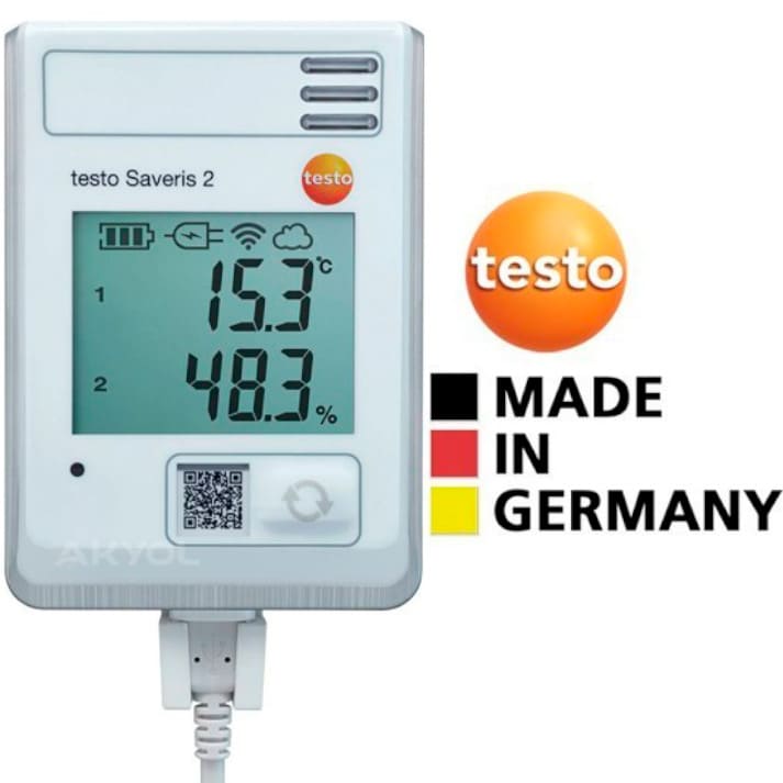 Testo-Saveris-2-H1-Sicaklik-ve-Nem-Wifi-Datalogger-enkaotomasyon Testo Saveris 2-H1 Sıcaklık ve Nem Wifi Datalogger