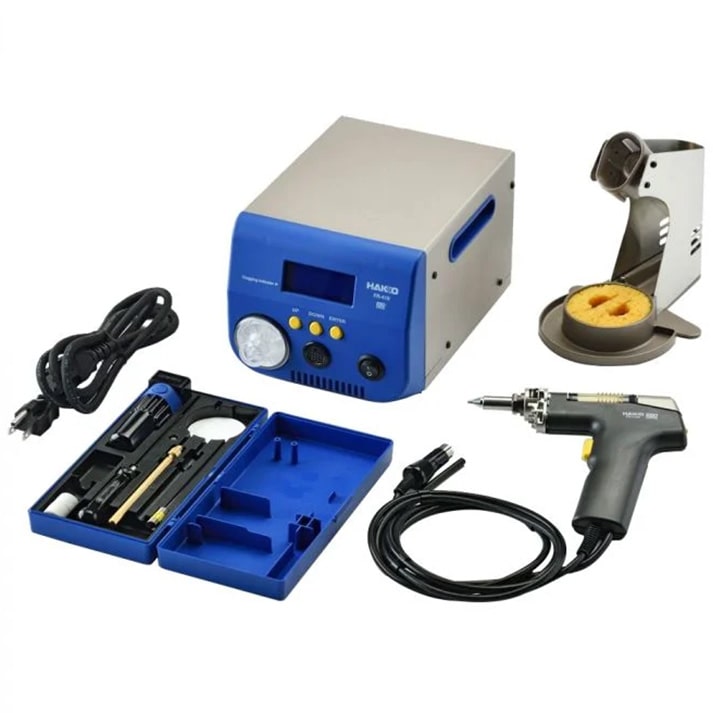 HAKKO-FR410-Lehim-Sokme-Emme-istasyonu-enkaotomasyon HAKKO FR410 Lehim Sökme-Emme Havya istasyonu