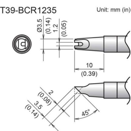 Hakko T39-BCR1235 Havya ucu