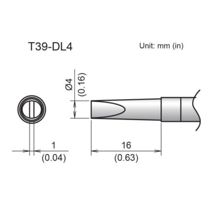Hakko T39-DL4 Havya ucu