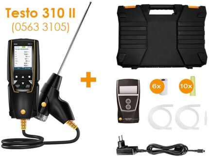 TESTO 310-II Baca Gazı Analiz Cihazı Yazıcılı
