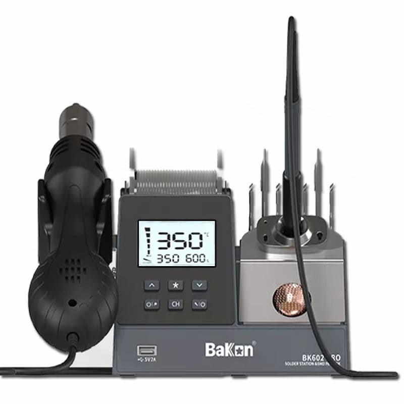 Bakon-BK602-Pro-Intelligent-2-in-1-Havya-Istasyonu-enkaotomasyon Bakon BK602 Pro Intelligent 2 in 1 Havya İstasyonu
