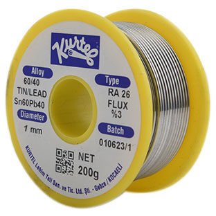 Kurtel  60/40 1 mm Lehim Teli 200 Gr