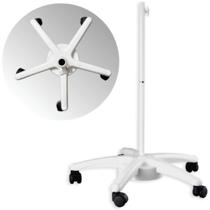 T5 Premium Büyüteç Ayağı  Beş Tekerlekli