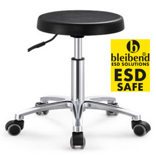 Antistatik ESD Tabure Bar Sandalyesi BLEIBEND