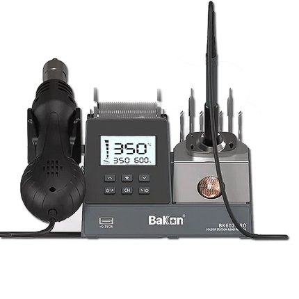 Bakon BK602 Pro Intelligent 2 in 1 Havya İstasyonu