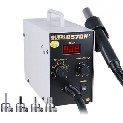 Quick 857DW+ Sıcak Hava Üfleme Havya İstasyonu